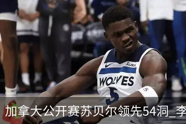 加拿大公开赛苏贝尔领先54洞 李昊桐79杆大滑坡